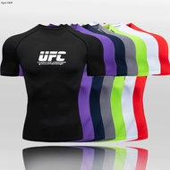 Men Fitness Cycling Jersey T Shirt Men Summer Rashguard T-Shirt Compression Shirt Quick Dry Gym Running Jogging Tshirt