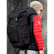 900D Wear-Resistant Travel Backpack Large Capacity 55L Outdoor Mountaineering Cycling Camouflage Bac
