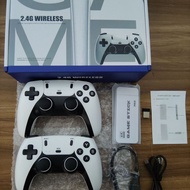 New M15 Home TV Game Console 2.4G Wireless Dual Handle Arcade U Treasure 2,000 Games HDMI TGOK