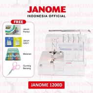 Janome Mesin Jahit 1200D Overdeck Japan Quality Garansi Resmi