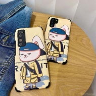 Cool Rabbit Anti Shock Phone Case for OPPO a52/a92,a92s,a9 2020,reno,reno2,reno-z,reno2z,reno3,reno3pro,reno4,reno4pro