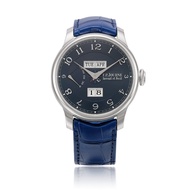 F.P. Journe F.P. Journe. Quantieme Perpetual Boutique Edition. A platinum calendar wristwatch with p