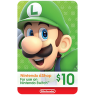 บัตร Nintendo Eshop Card $10 (US Account)