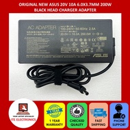 ORIGINAL NEW ASUS 200W 20V 10A 6.0X3.7MM BLACK HEAD CHARGER ADAPTER ADP-200JBD
