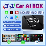😎 6+64GB Carplay Ai Box Carplay Car Ai Box Wireless Carplay Adapter Android box Apple Carplay Dongle