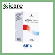 ASCENTIA MUCOWAY TABLET 600MG 60'S ( EXP DATE : 01/2025 )