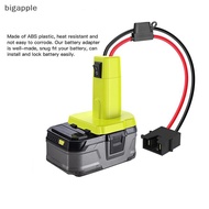 bigapple Power Wheels Adapter For Ryobi 18V Battery With Fuse Switch DIY Battery Adapter Connector F
