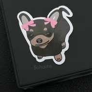 kawaii chihuahua sticker - defective sales (SG)