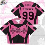 【Free Custom Name & Number】Summer Men's&Women's Album 7th Year TXT Jersey Gift For Lovers Tee Fan Gi