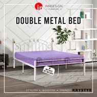[LOCAL SELLER] KRYSTYE Queen Size Metal Bed Frame (Deliver Within 3-5 Days)