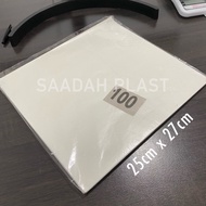 Kertas Nasi KFC / MCD - MG Paper Burber Kebab Kertas Anti Minyak 25x27cm 100lbr