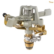 TER Sprinklers for Yard Metal Sprinkler Heavy Duty Adjustable Lawns Sprinkler for Large Lawns Yard A