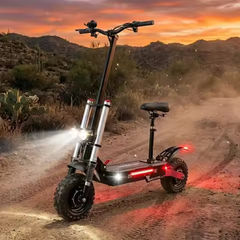 6000W Max Power Electric Scooter 60-85KM/H Speed Folding Electric Scooter 11 Inch Tire Patinete Eléc