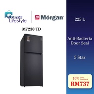 《Save 4.0》Morgan 225L 2 Door Fridge  MRF-M7230 TD / Elba Ultimo Refrigerator 250L ER-Q2638(SV) Peti 