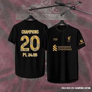 Liverpool Jersey, Customizable, LFC Club Champion, 20 English Supermarket