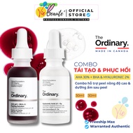 The Ordinary Niacinamide 10% and AHA 30%+BHA 2% Peeling Solution 30ml- CH