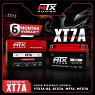 MTX Power-MF XT7A Motorcycle Battery AGM Maintenance Free Battery Motor Battery Sealed Battery