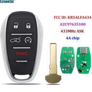 Sale 5B Keyless Smart Prox Remote Key 433MHz 4A Chip for Alfa Romeo G