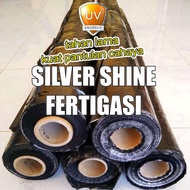 250 meter 1 roll Silvershine UV protect Malaysia Silver Shine fertigasi plastik penutup bumi tanah kebun kuat pantulan