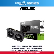 ASUS Dual GeForce RTX 5050 GDDR6 8GB Graphics Card
