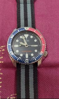 經典停產 百事圈 深藍面 Pepsi Seiko SKX009 Diver’s 200m 自動 潛水錶 skx007 skx011 skx013 細MM 大MM 吞拿 marinemaster gra