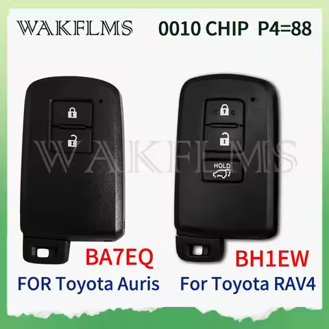 BA7EQ BH1EW For Toyota Auris Yaris Hybrid RAV4 2012-2017 433/434MHz 8A Chip P4=88 0011 0010 0020 Key
