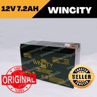 WINCITY 12V 7.2AH  Rechargeable Sealed Lead Acid Battery WC1272