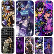 Case For Realme 6 6s 7 Pro Silicon Black Tpu Back Phone Cover Soft JoJo's Bizarre Adventure JoJo Ani