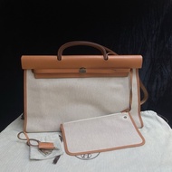 HERMES · 愛馬仕中古金棕herbag39單肩包