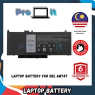 [PROIT] LAPTOP BATTERY FOR DEL 6MT4T