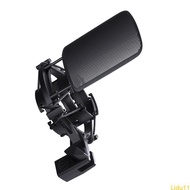 Lidu11 Heavy Duty Metal Shock Mount Popping Filter For AT2020 AT2035 AT2050 Mics Side Opening Design