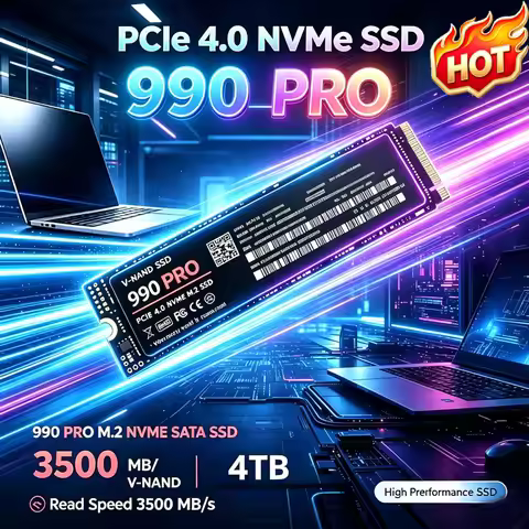 990 PRO M.2 2280 PCIe NVME SSD 500GB 1TB 2TB 4TB 3500mb/s Internal Solid State Drive Hard Disk for L