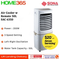 Sona Air Cooler With Remote Control 50L SAC 6350