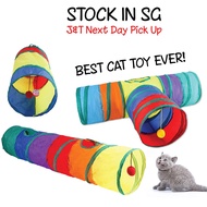 Cat Tunnel Cat Toy Cat Tunnel Bed Cat Interactive Toy Play Tunnel