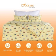 Bộ chăn ga gối drap giường Forever Common C119 set 4 món Cotton cao cấp thoáng mát thấm hút nhanh độ