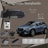 Mazda CX3 CX-3 Epic Magnetic Sunshade [6 PCS]