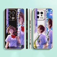 Japan Anime Your Name Couple Side Printed E-TPU Phone Case For XIAOMI POCO F4 F3 M5 M4 X5 X4 X3 C40 F5 F1 REDMI K50 K40 NOTE 12 11 10 S GT PRO PLUS NFC Gaming Turbo 5G