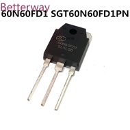 2pcs Original Transistor Mosfet 40N60 40N60NPFD 60N60FD1 TO-3P 600V 40A IGBT for Inverter Welding Ma