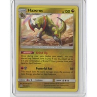 Pokemon Card English Unified Minds 2019 Haxorus 156/236