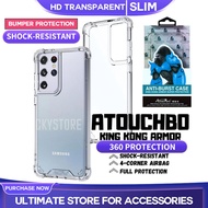 I.p 14 Pro/14 Plus/14 Pro Max/15 Plus/15 Pro/15 Pro Max ATOUCHBO KINGKONG Transparent Case Cover