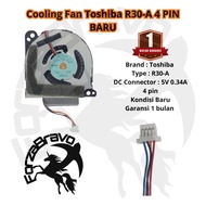Toshiba Cooling Fan Portege R30-A R30-A-12J 5V 0.34A 4 PIN New 1 Month Warranty Compatible with Mode
