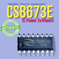 IC audio CS8673E ESOP-16L 2x40W Original amplifier