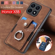Casing For Honor X8 A X8 B X8A X8B HonorX8 HonorX8A HonorX8B 4G 5G Leather Phone Case Wallet Card Sl