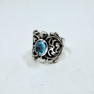 Legend 吉原直 托拍石戒指 Blue Topaz Ring ( Goro’s horizon blue god suns Goros 鷲見太郎)