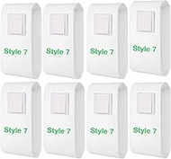 8 pack Style 7 Vacuum Bags Compatible with Bissell Upright Vacuums PowerForce 1739 3522 3525 71Y7, P