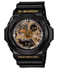 【時間光廊】CASIO 五月天代言 黑金 立體層次 G-SHOCK 金屬機械錶面 抗震 全新原廠 GA-300A-1A