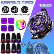 MEMO CX08 Pro Magnetic Back Clip 2-in-1 Phone Heat Sink, 9V-12V/2A-3A, 18W, No Battery, Plug in Use,