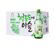 Jinro Green Grape Soju (13% alc) Carton Sales 20 x 360ml