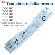Toshiba INVERTER WASHING MACHINE KEY 10,5kg, 11kg, 12kg, 13kg, 14kg,16kg