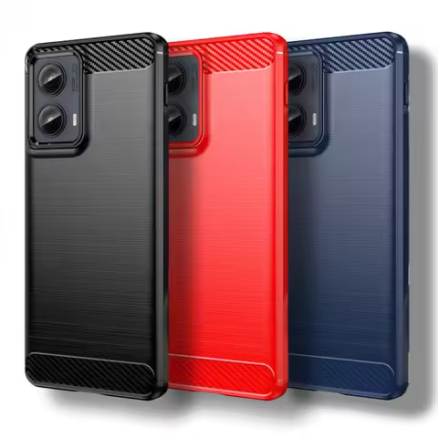 For Motorola Edge 2024 Case For Motorola Edge 2024 Cover 6.6 Inch Shockproof Soft Silicone Protectiv